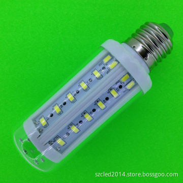 SMD 2835 E26/E27 LED Corn Light 9W with Transparent Cover